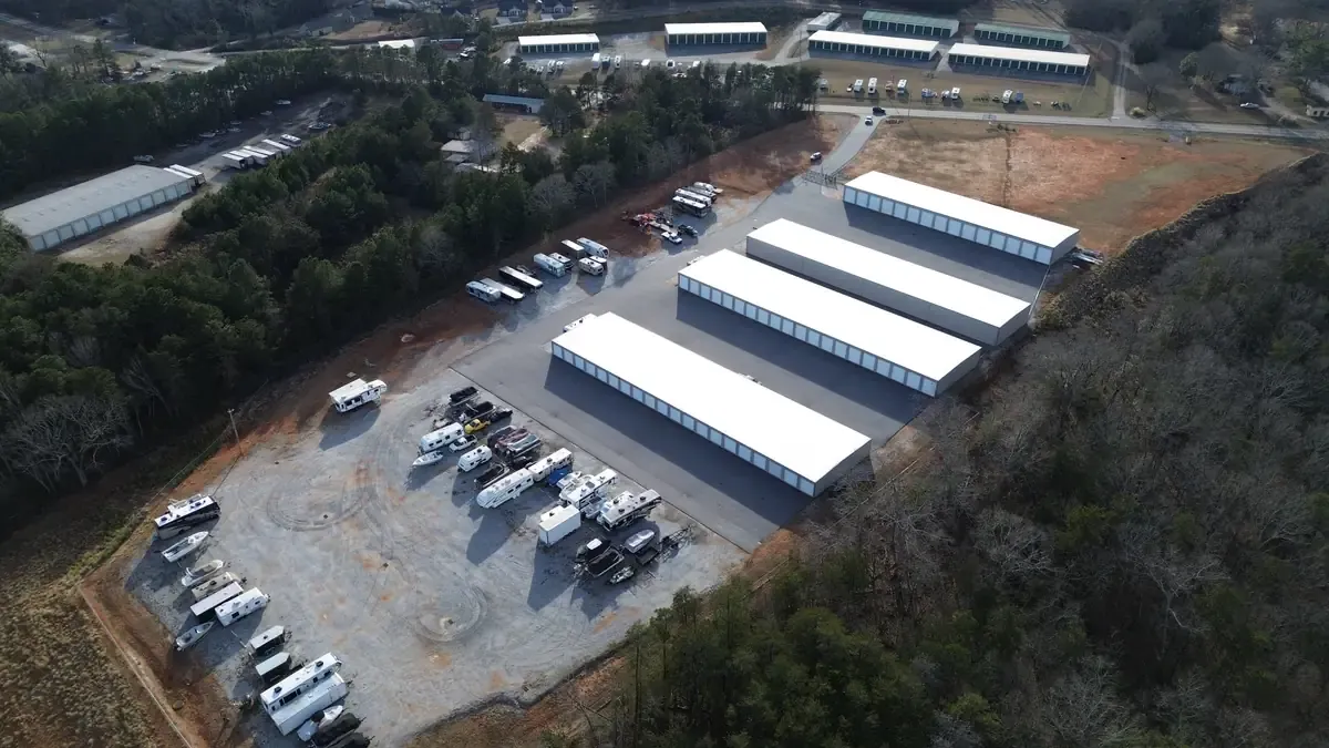 Aerial view of Iron Harbor